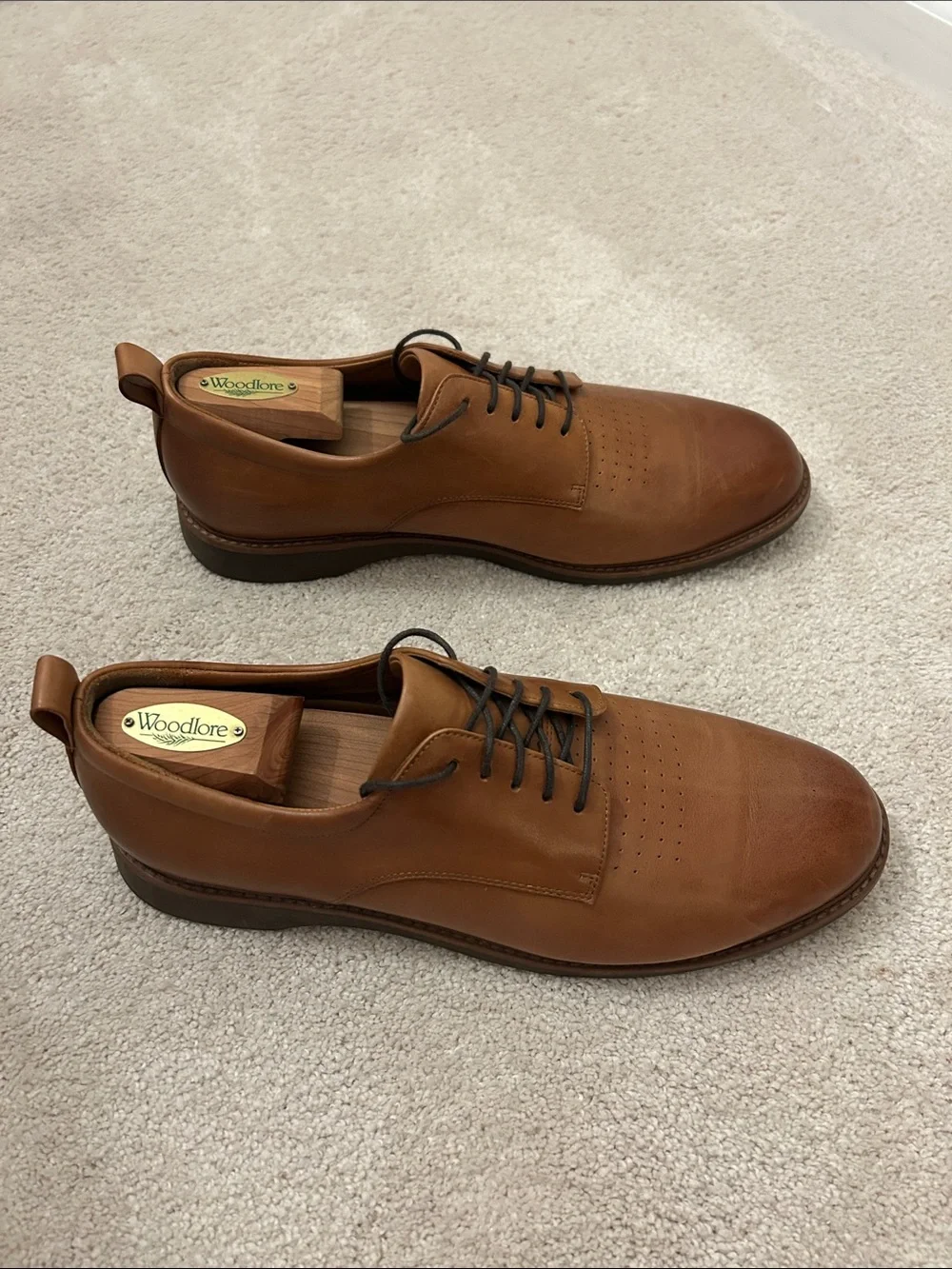 Quince Hybrid Crafted Leather Oxford - Tan